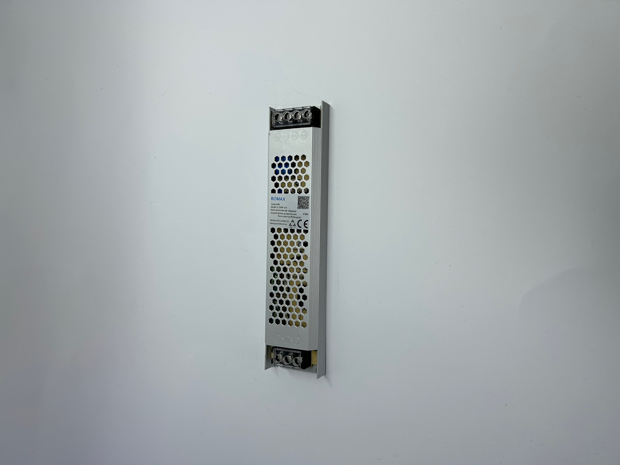TRAFO ZA LED TRAKU 12V 150W SLIM - Bomax rasveta Beograd